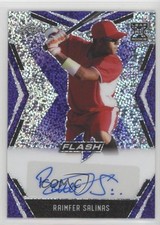 2020 Leaf Flash Purple 6/35 Raimfer Salinas #BA-RS2 Auto 0a3