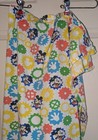 Mickey Mouse Vintage Crib Sheet Gears Gloves Multi Color Disney — photo 2