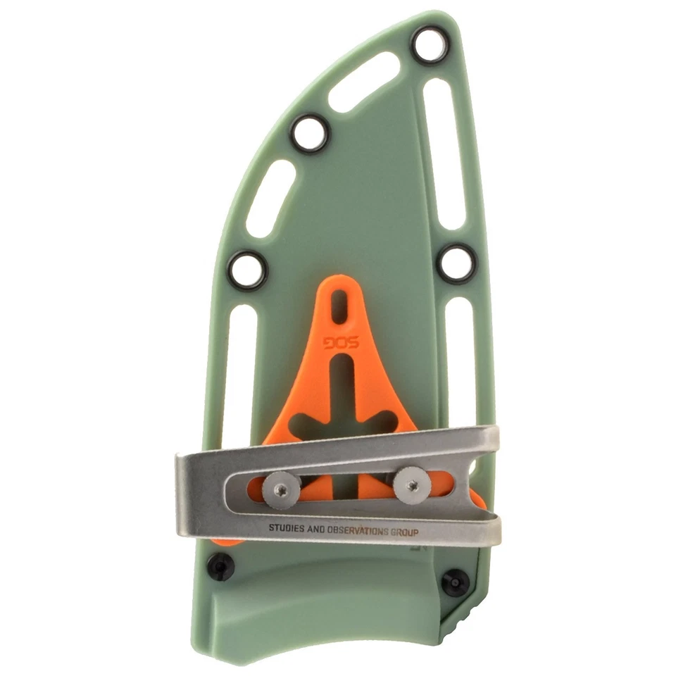 Cuchillos SOG Tellus FX cuchillo de hoja fija CRYO 440 acero OD verde GRN 17-06-01-43 Foto 4 de 4