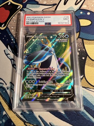 Empoleon V graded PSA 9 for sale on eBay