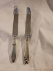 International silver Prelude sterling silver knives set of 2 1939