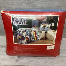 VtG Disney Mickey Mouse Twin Sheet Set SET Up, Up And Away Made In USA NEW