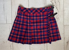 💝H! by Henry Holland - Red / Blue Tartan Kilt Mini Skirt Size 10