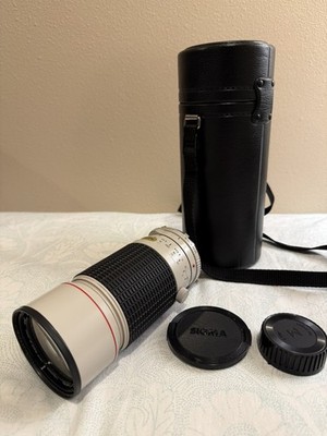   Vintage SIGMA APO 50-200mm 1:3.5-4.5 Zoom Lens Made In JAPAN - For Minolta MD