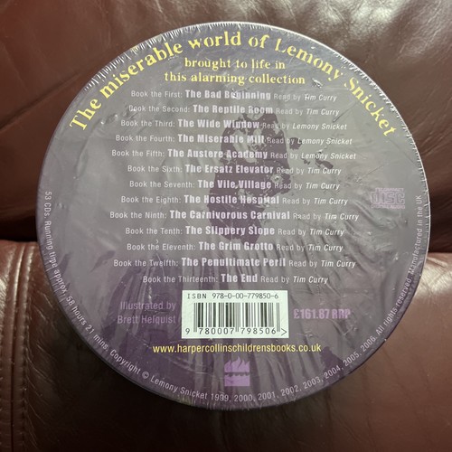 A Series of Unfortunate Events CDs Complete Audio Collection Brand New - Picture 3 of 4