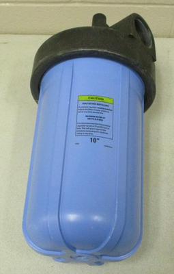 #ad Pentair Pentek 142638 Rev A Pressure Filter Housing 10quot; 100 PSI Max Rating $99.99