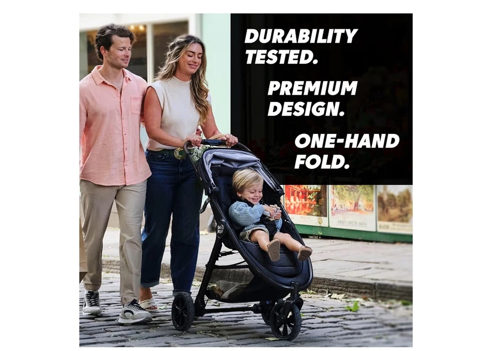 Baby Jogger City Mini GT3 All Terrain Stroller with Forever Air Rubber Tires a. - Image 2 of 4