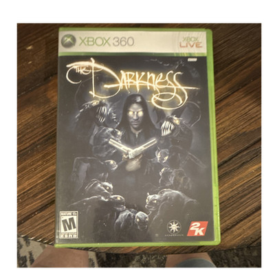 2K Games The Darkness Xbox 360 NTSC-U/C Shooter M 2007 Multiplayer w/ Manual