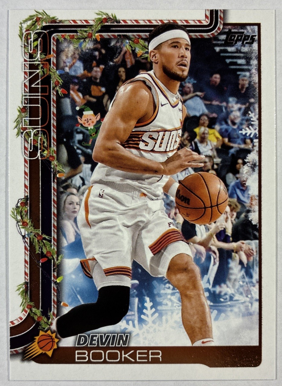2025-26 Topps Holiday Devin Booker Hidden Elf Phoenix Suns Basketball NBA #HE-DB