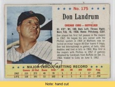 1963 Post Don Landrum Bob Will #175 READ z6d