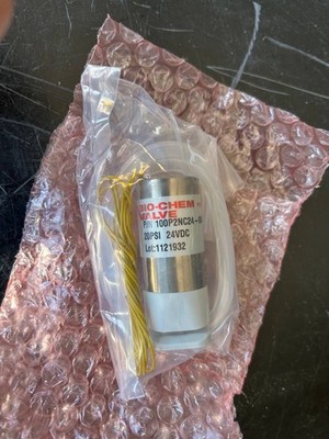  BIO-CHEM VALVE electromagnetic pinch valve 100P2NC24-05S 24VDC