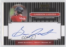 2008 Razor Signature Series Black 121/199 Garrison Lassiter #139 Auto 0i0
