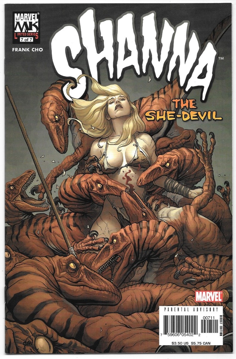 Shanna The She-Devil #7 Marvel Comics 2005 NM+ Frank Cho GGA