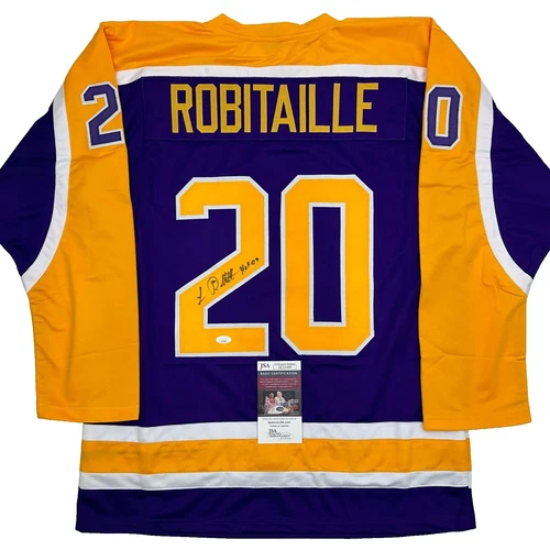 Luc Robitaille NHL Original Autographed Jerseys