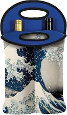 Wine Bottle Carrier Tote w Handles 2 Bottles Waterproof cooler protection gift