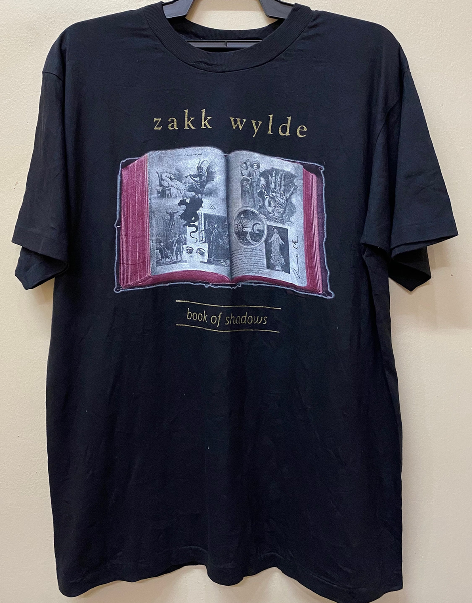 90s Zakk Wylde Books Of Shadow Shirt Classic Black Unisex | eBay