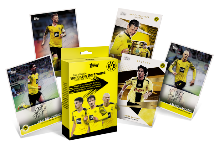 Topps Borussia Dortmund Team Set 21/22 - Haaland autograph