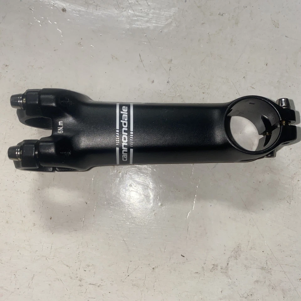 Cannondale C3 bicycle bike stem 110mm +/-7 degree 1 1/8th” black alloy - Image 4 of 4