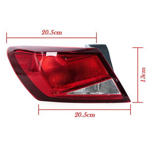 For Seat Leon 2013-2020 Halogen Version Brake no Bulb Left Outer Rear Tail Light - Picture 3 of 14