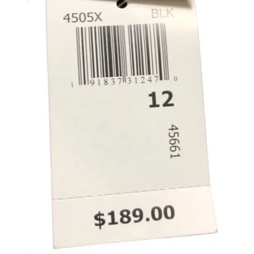 Mono Xscape Mujer Fuera del Hombro Una Pieza Negro Talla 12 Nuevo Con Etiquetas Foto 2 de 2