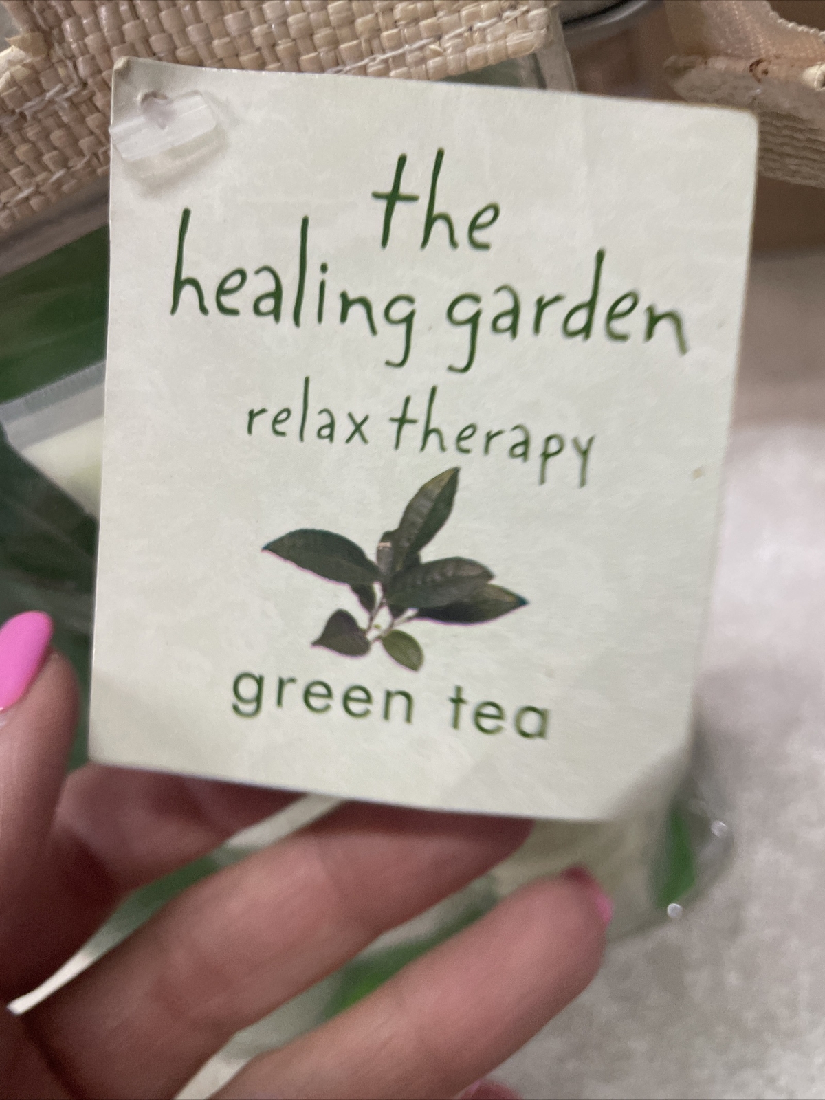 THE HEALING GARDEN GREEN TEA THERAPY 2 PC SET 7oz BODY LOTION+ SHOWER