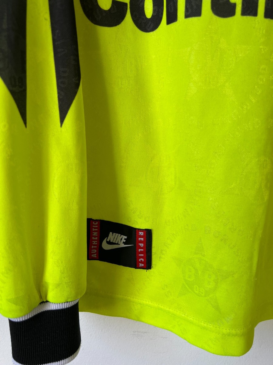 Nike Borussia Dortmund 1994-1995 Jersey Long Sleeve Size XS