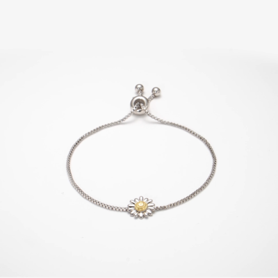 Philip Jones Jewellery Philip Jones Silver Plated Initial Bracelets Letter A To Z Created With Zircondia® Crystals, Adjustable, Crystal, Zircondia® Crystal : Buy Online At Best Price In KSA - Souq Is - Foto 8