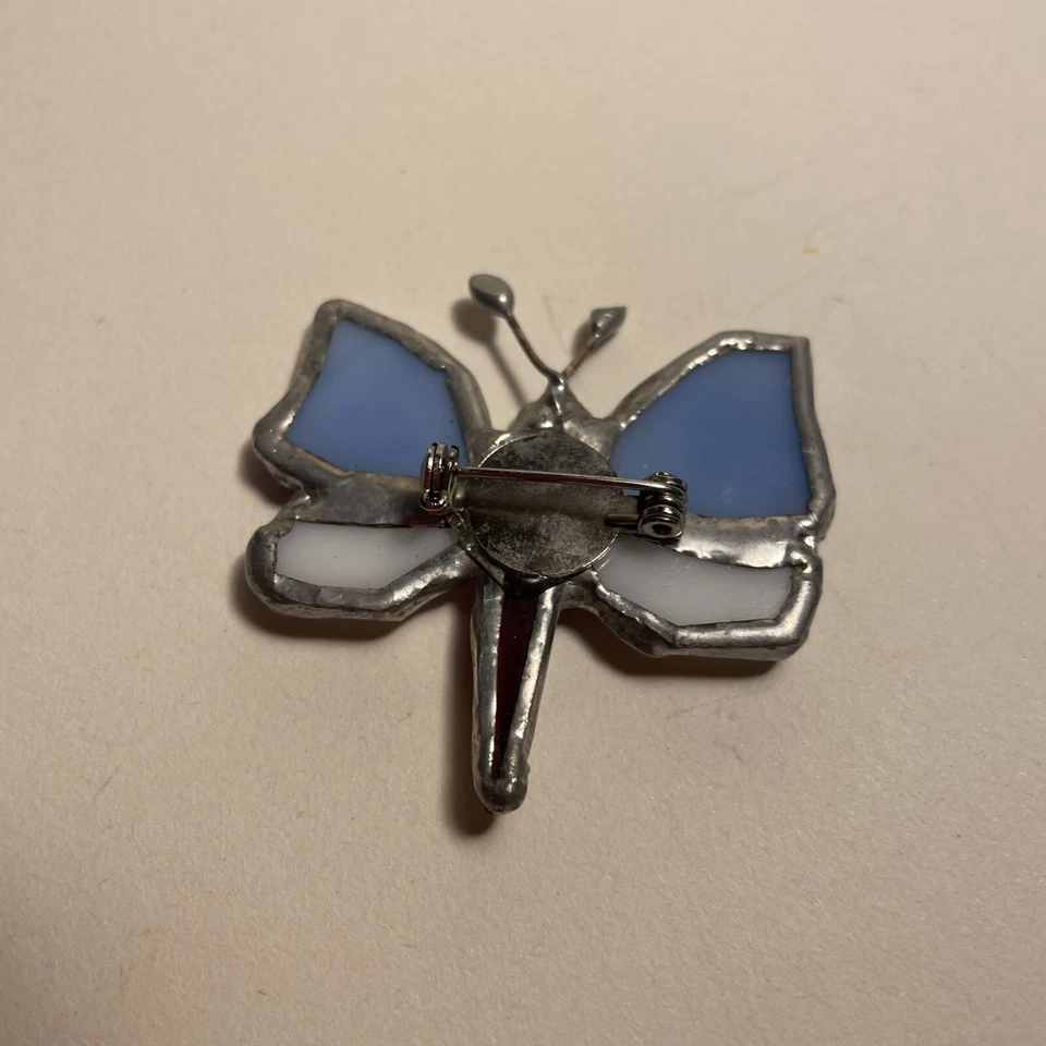 Ручной работы брошь бабочка яркий камней бесплатный пост - Изображение 3 из 4