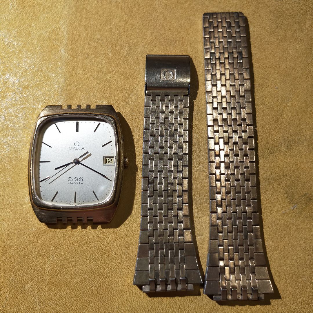 Omega De Ville Analog Quartz Men Deville Chronomater Cal.1333 