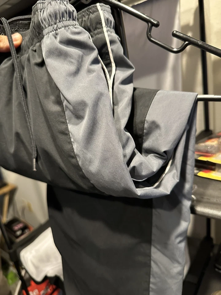 Reebok мужской 2 изделия трек ветровка куртка большой ** брюки M ** с подкладкой - Изображение 2 из 4