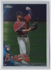 2010 TOPPS CHROME ROOKIE JAYSON HEYWARD DODGERS R25