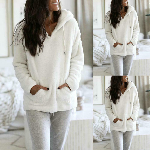 Women's Autumn Winter Warm Soft Fluffy 