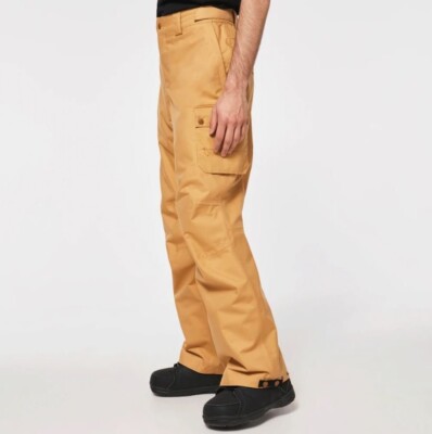 OAKLEY Men's PIVOT CARGO Shell Snow Pants - Light Curry OAKLEY Men's PIVOT CARGO Shell Snow Pants - Light Curry