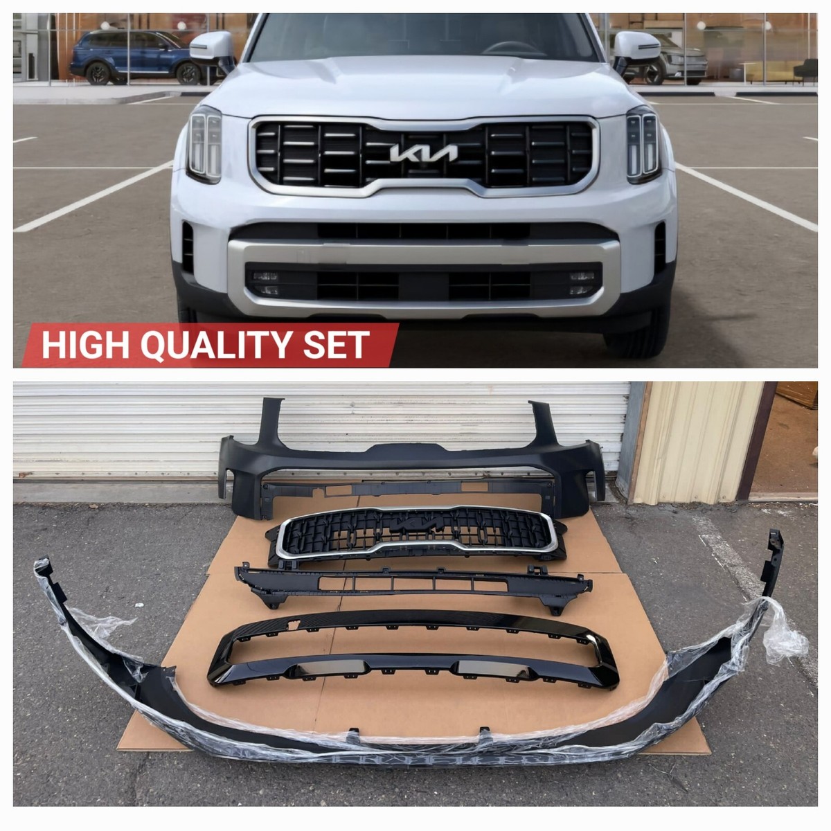 Grille Kit | KIA TELLURIDE 2021 Grille Kit | KIA TELLURIDE 2021