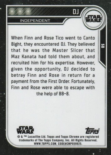 2023 Topps Chrome Star Wars Base, Black Wave, Monikers, Manga, and ROJ You Pick - Picture 115 of 283