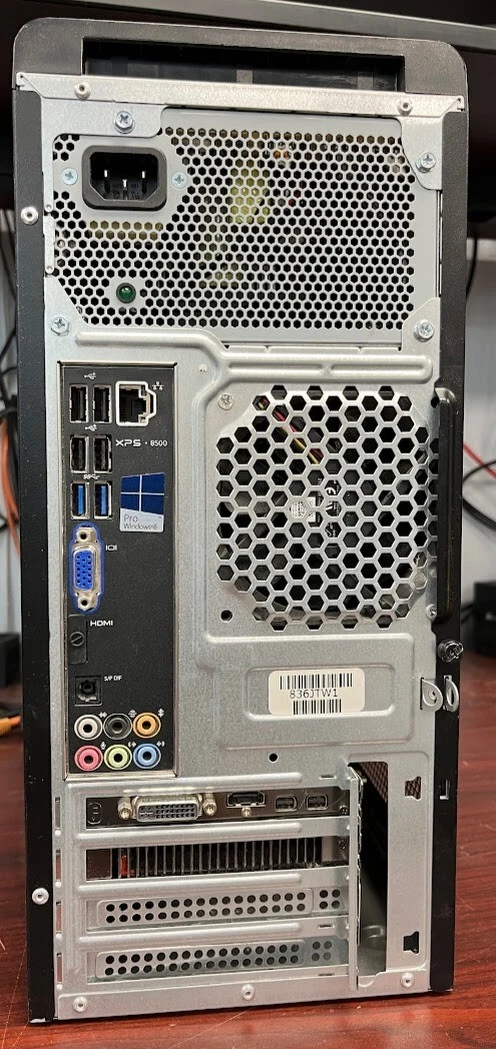 Dell XPS 8500 32GB SSD 1TB Windows10 Pro - madeleine.qa