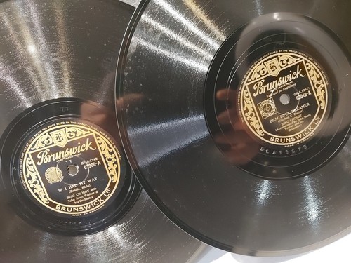 BING CROSBY seltene Sammlung von 24 78rpm Schallplatten im Winel Case UK BRUNSWICK 78 - Bild 13 von 16
