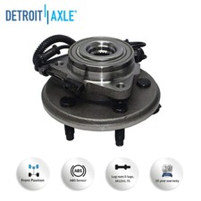 Pair Rear Steering Knuckle And Wheel Hub Bearing For Ford Explorer