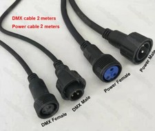 10x outdoor stage lights DMX cable Dj Disco Bar Party Stage Lighting power cable