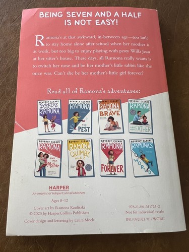 Ramona Books - Beverly Cleary - Like New! 2020 - Choose Your Title! - Picture 31 of 46