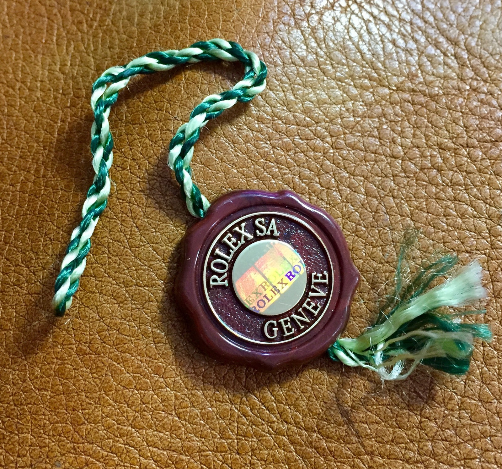 Rolex Hangtag Seal for Datejust GMT Yachtmaster Daytona Submariner Deepsea