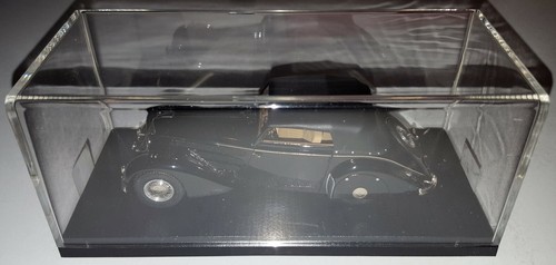 Rare EMC 1/43 1936 Mercedes Benz 540K Cabrio C 'Vanderbilt' Closed Top Up Black - Picture 5 of 10