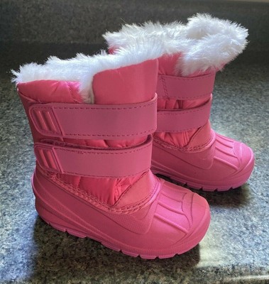 infant size 8 snow boots