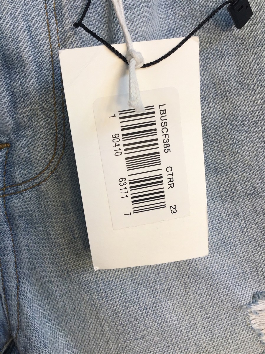Frame Le Beau Short Light Blue Denim Distressed Nwt Size 23 | eBay
