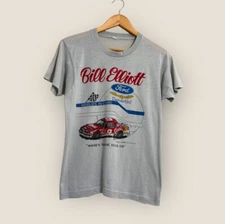 Vintage 80’s Bill Elliott “Worlds Fastest Stock Car” T-Shirt Size M Double Sided