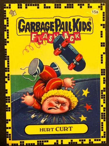 Garbage Pail Kids 2011 Flashback Series 2 YELLOW Base Sticker/Card *Pick One* - Picture 73 of 161