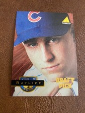 1994 Pinnacle Museum Collection Jon Ratliff #437 and Base Card Rookie RC