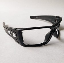 Oakley Batwolf Matte Black Ink Replacement Frame Only Chrome Icons OO9101
