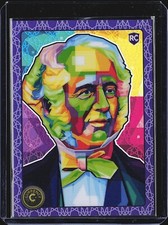 Cardsmiths Currency Series 4 #60 Cornelius Vanderbilt Amethyst Gemstone /49