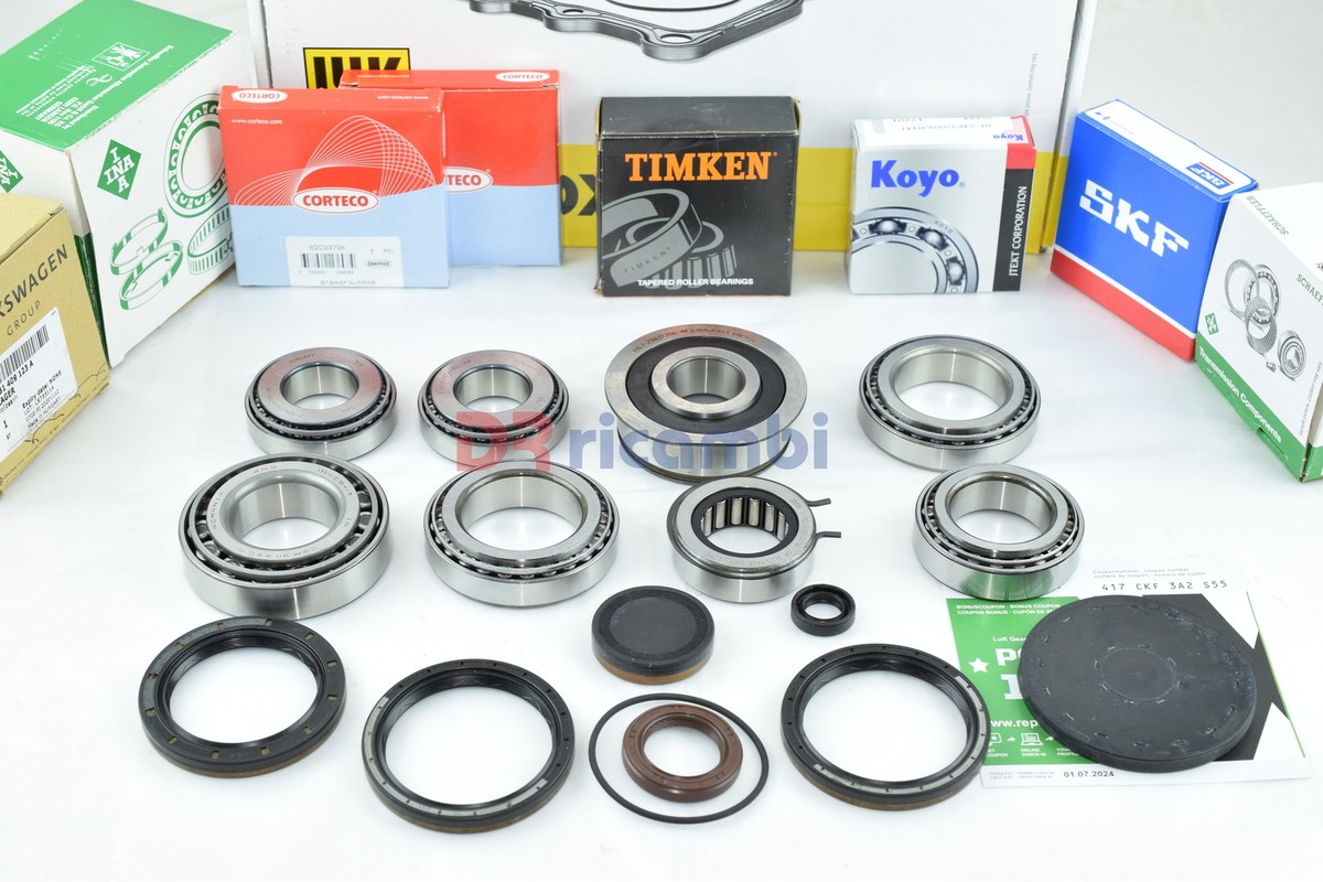 HOTPOINT ORIGINALE KIT Cuscinetti Albero Per Tamburo Asciugatrice 276276762015 - Foto 6